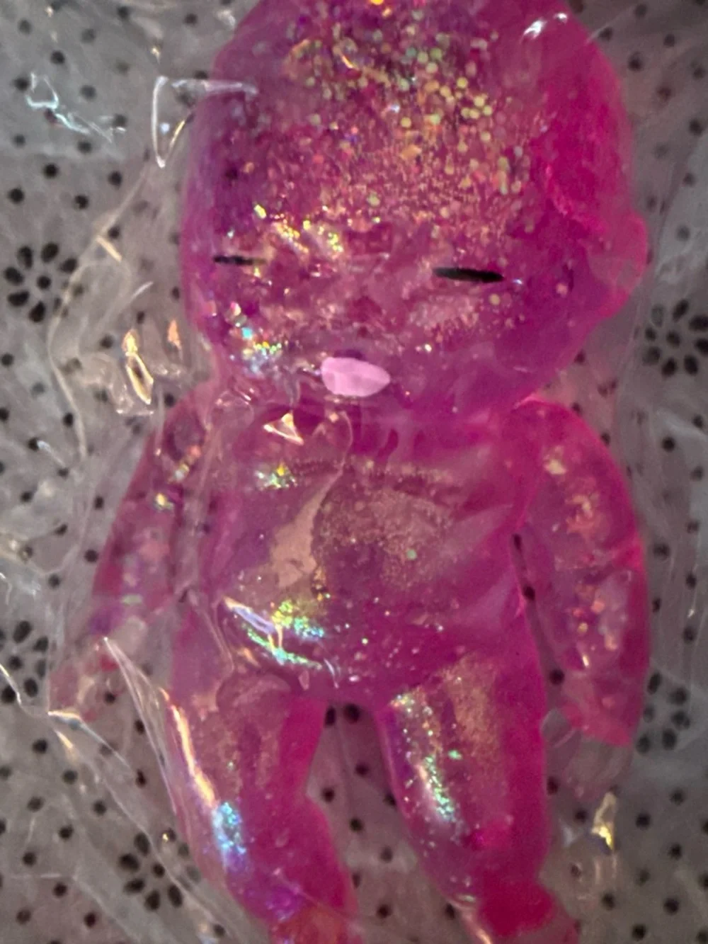 Onesie Squeezable Plush Toy - Pink